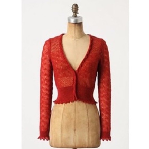 Anthropologie Sweaters - Anthropologie Knitted & Knotted Wispy Pointelle